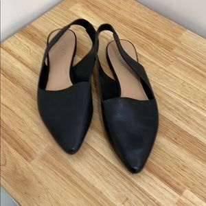 Franco Sarto sling-back flats